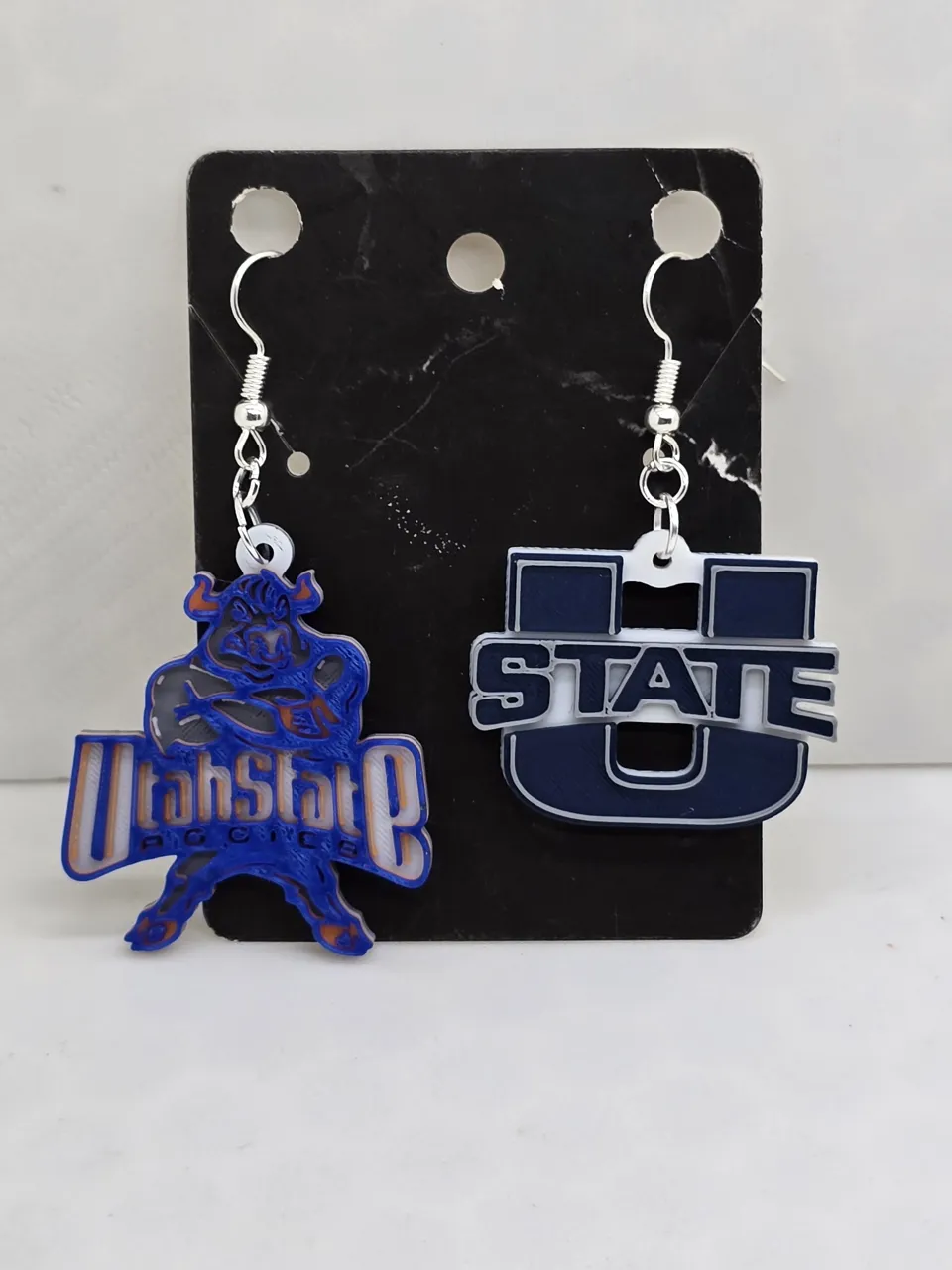 Utah State Aggies Earrings view 2