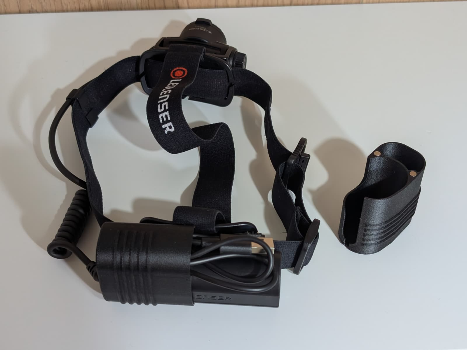Charging Cable Holder for LedLenser H7R Headlamp 