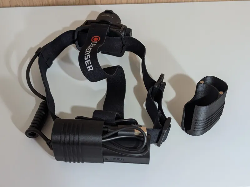Charging Cable Holder for LedLenser H7R Headlamp 