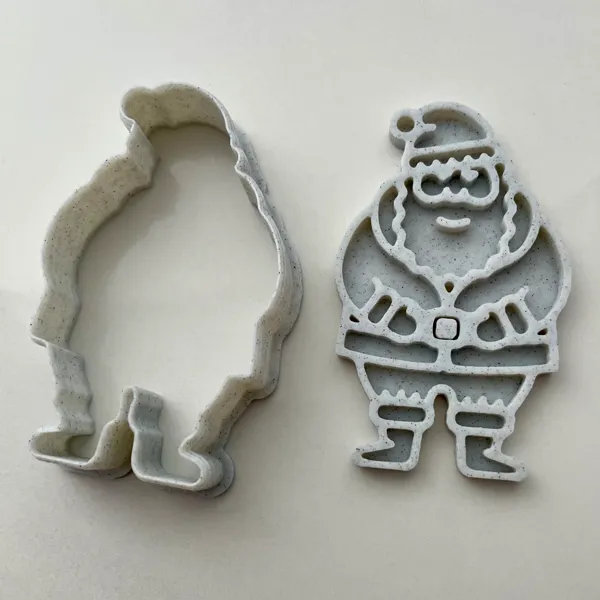Emporte-pièce et tampon Père Noël