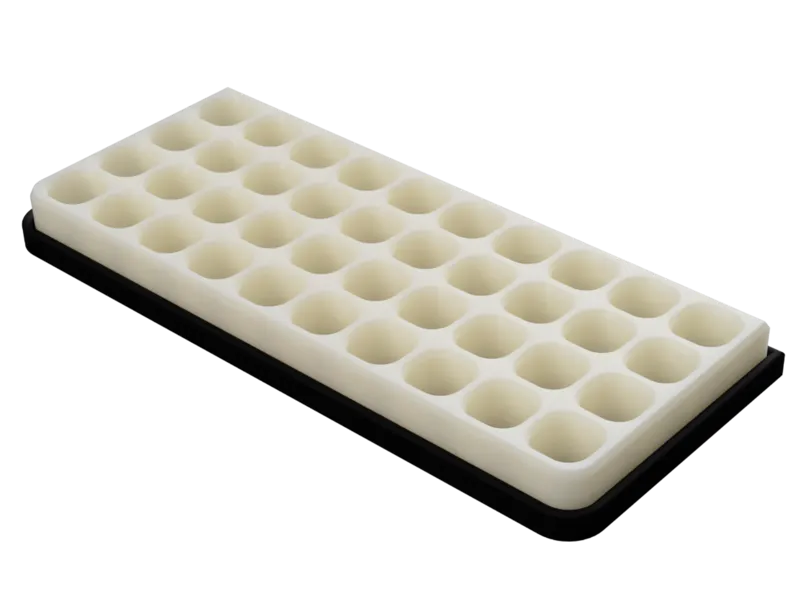 Flat Soap & Sponge Holder Tray
