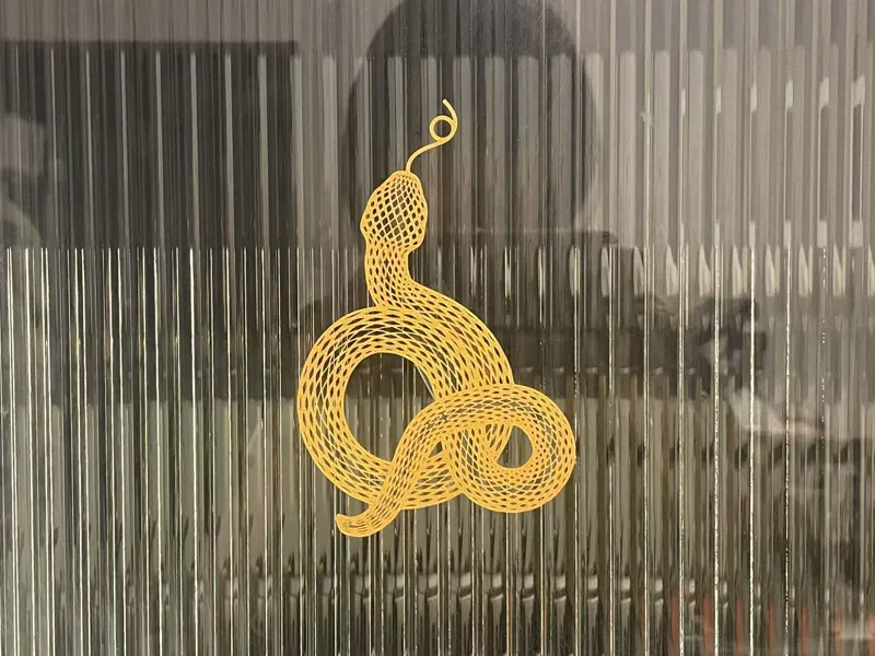 snake  - Window paper-cuts