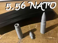 Cartouche factice 5.56 OTAN (décorative) — photo 2
