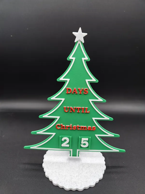 Christmas Tree Advent Calendar