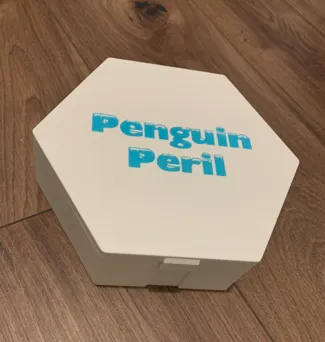 Box for the Penguin Peril game board