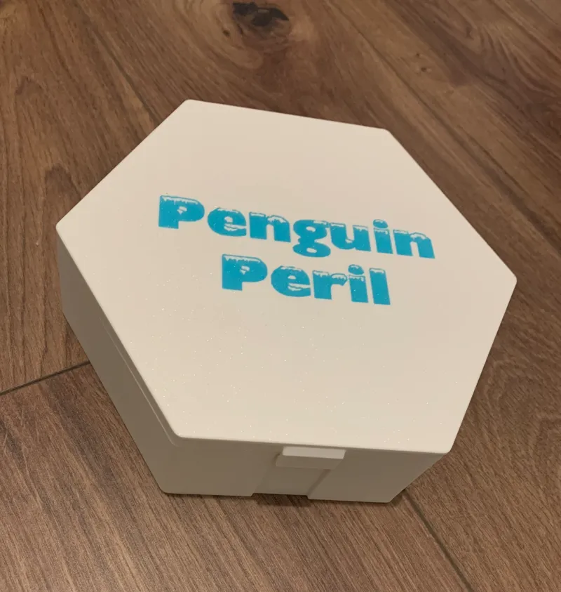 Box for the Penguin Peril game board