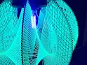 7 panel string lamp