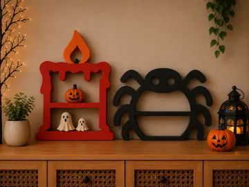 Estante o repisa: 4 fun Halloween Shelfs (part 2) — vista de referencia 3