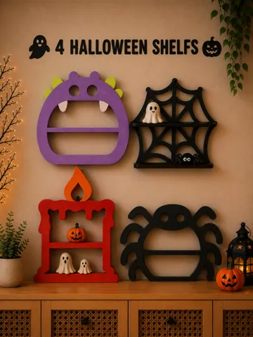 Estante o repisa: 4 fun Halloween Shelfs (part 2) — vista de referencia 2
