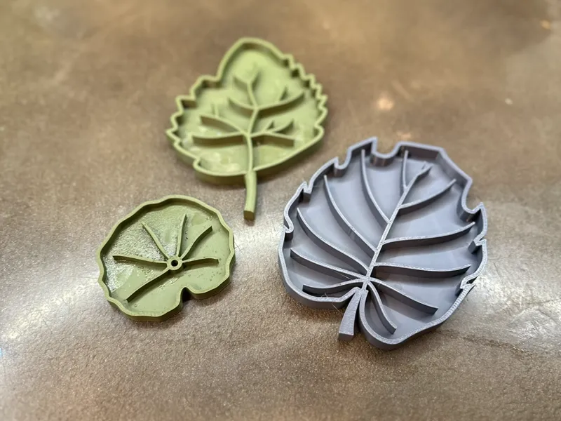 Leaf Shaped Plant Saucers
