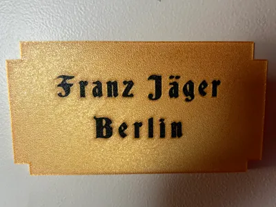Die Olsenbande - Franz Jäger Berlin
