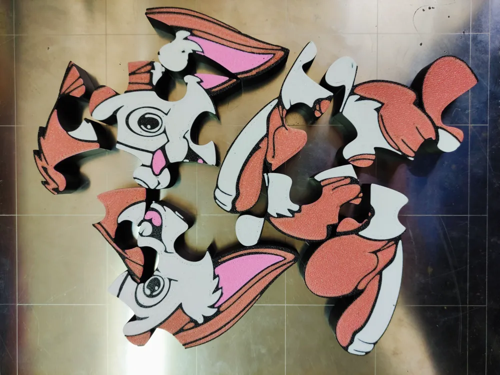 Rabbit puzzle by michal0082 - MakerWorld
