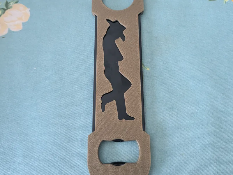Cowboy/Cowgirl Bottle Opener Shell