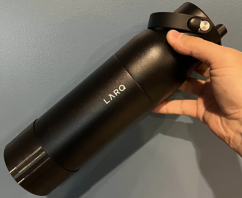 Larq Purevis2 34oz TPU Boot + Airtag