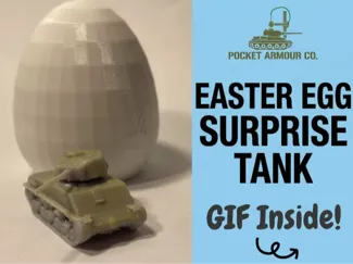 EASTER EGG SURPRISE TANK! Poly style!