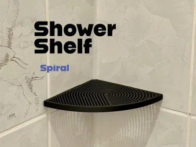 Bathroom Shower Shelf | Spiral