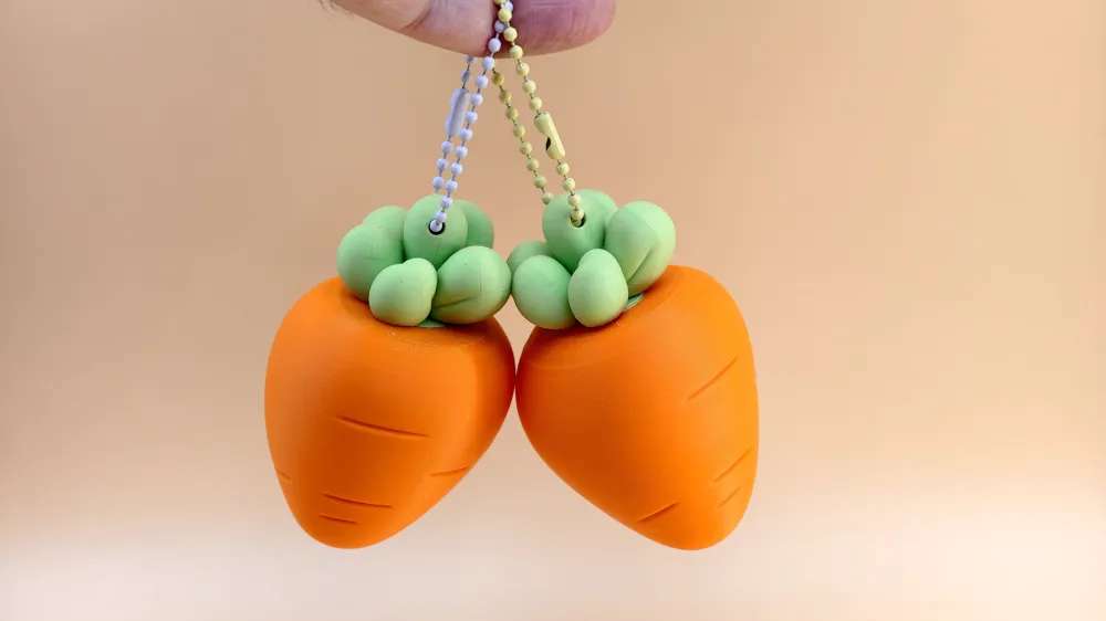 Carrot Pendant Storage Box - Free 3D Print Model - MakerWorld