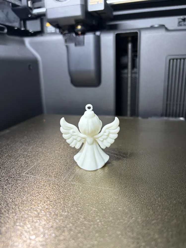 Christmas Angel Ornament – Tree Decoration - Free 3D Print Model ...