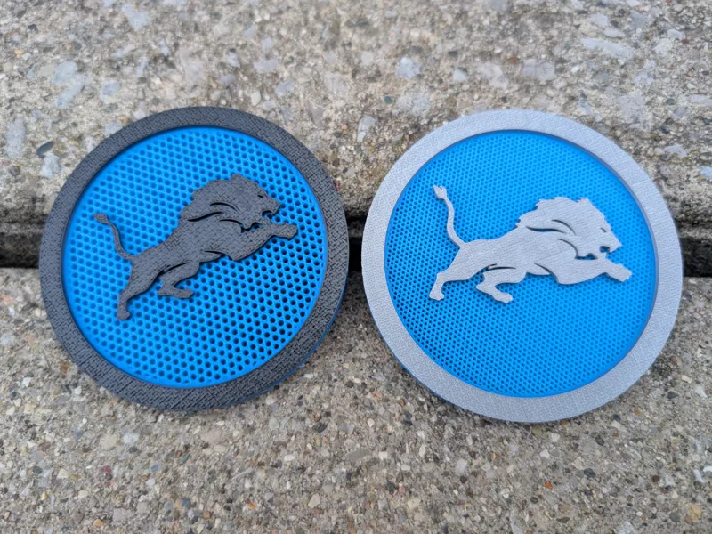 Detroit Lions Disc Golf Mini