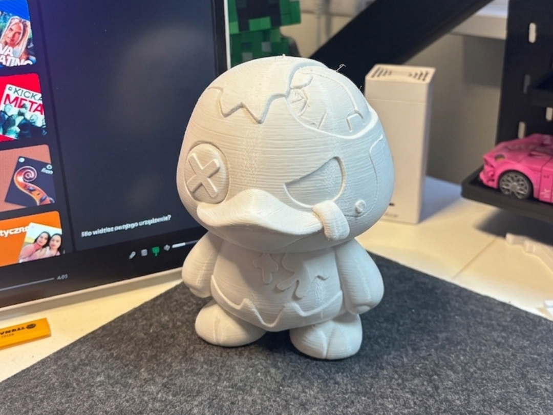 Creepy Spooky Zombie Duck | Horror 3D Print