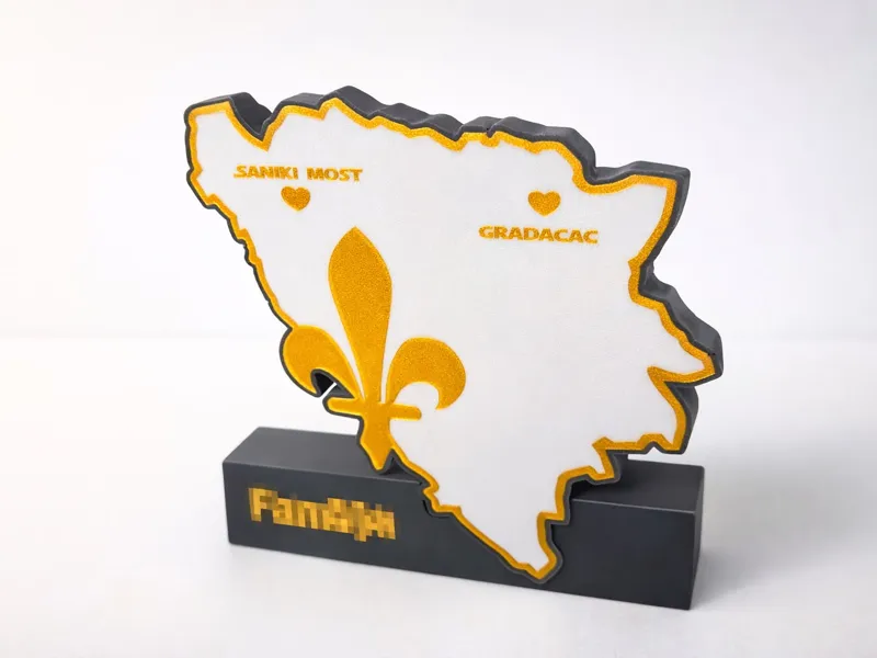 Bosna Lampe, Bosnien , Klisa