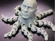 Rocktopus print in place ( 3 Sizes )
