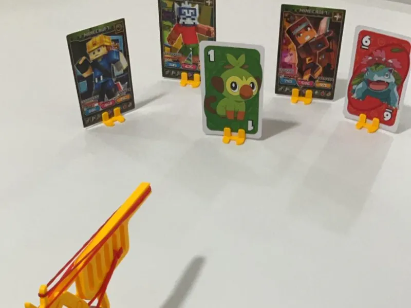 Card Holder Target for Rubber Band Gun