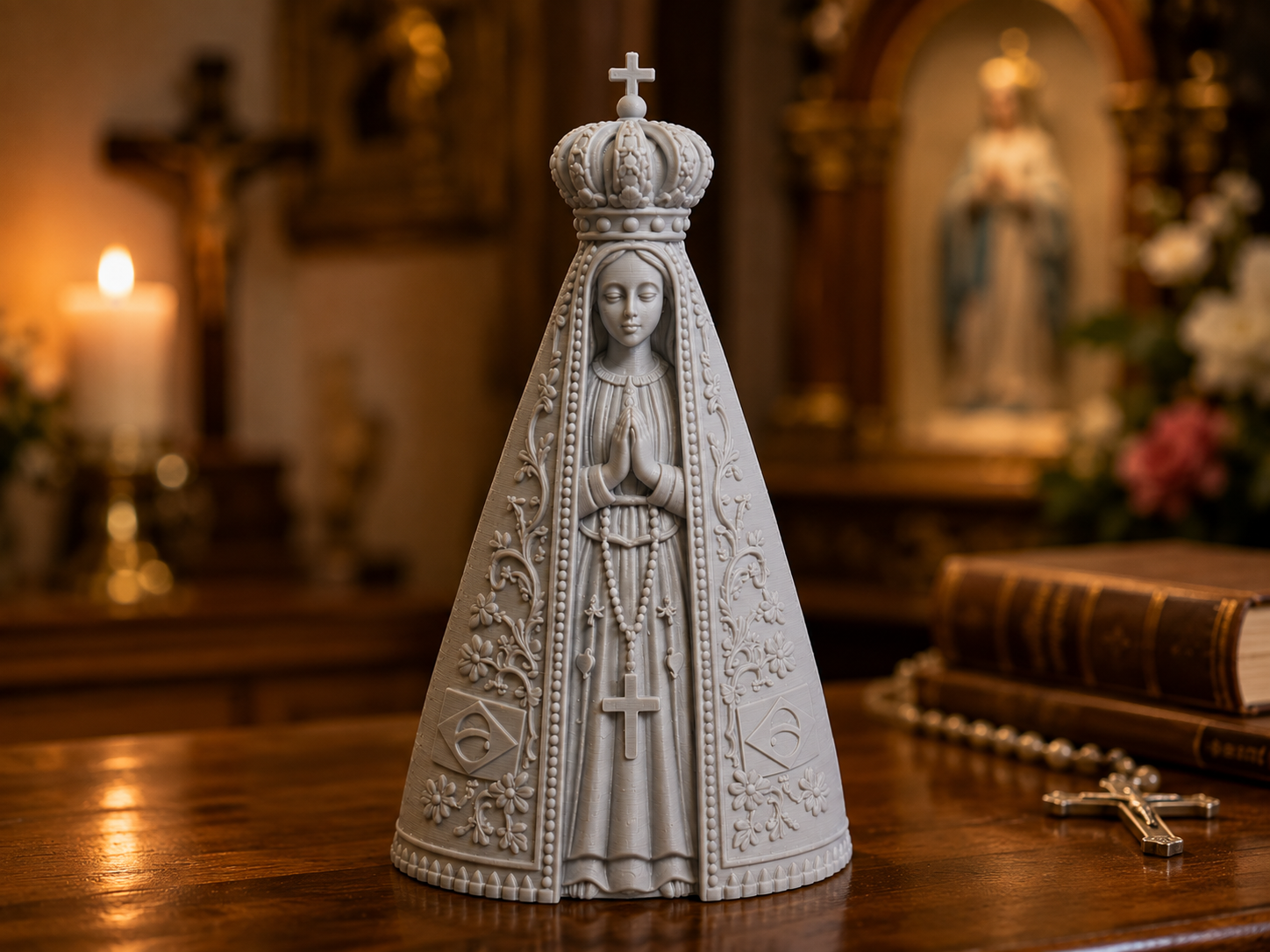 Nossa Senhora Aparecida – Estátua Católica - 1