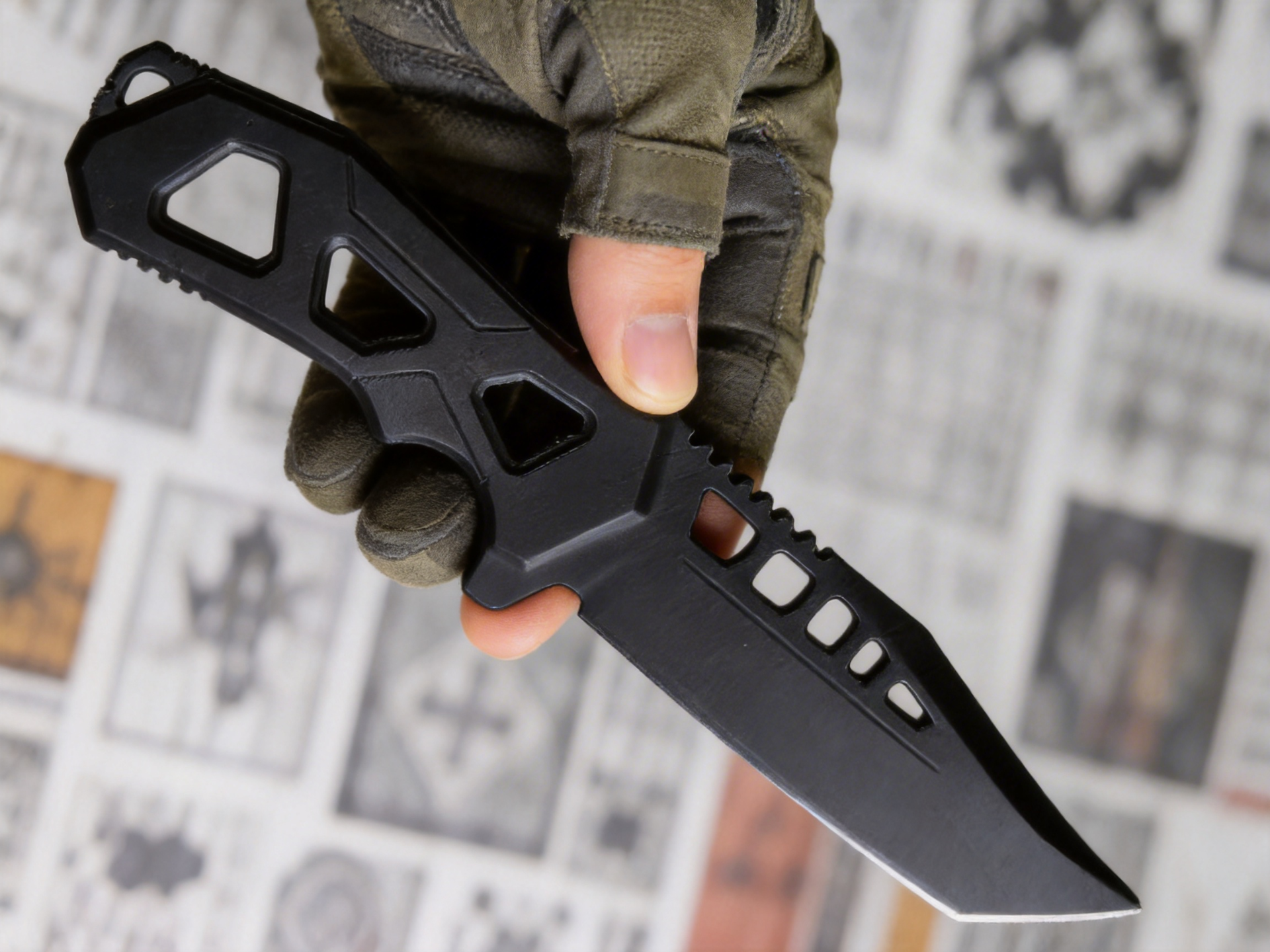 Star Orbit Sky-Splitter Titanium Tactical Dagger