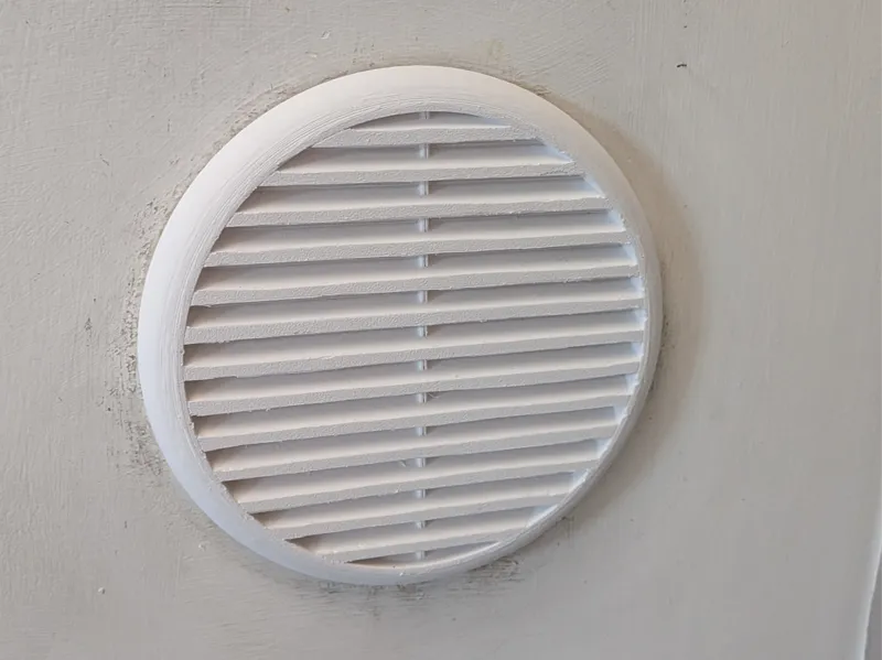 Universal 100mm Air Vent Cover - Spring Clip Mount
