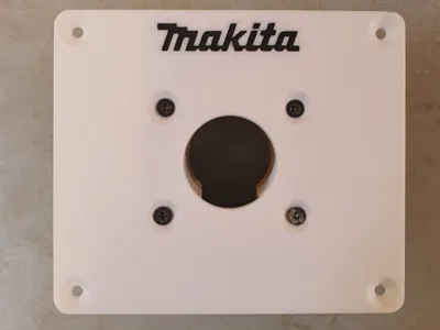 Makita DRT50 Table Insert and Routing Templates