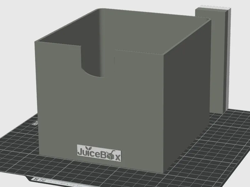 JuiceBox Ständer kurz mit Logo