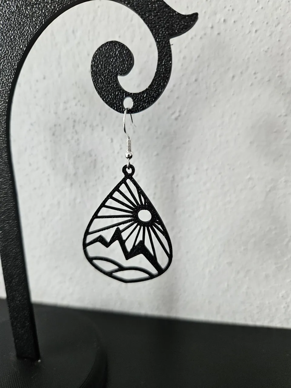 earrings mountain panorama view 2