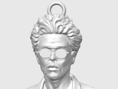 The Weeknd Keychain