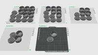 Anti Glue 102% PLA 8-6-4-2-1 Boxes in different Plates