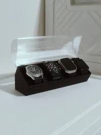 With Transparent Cover and Hinge