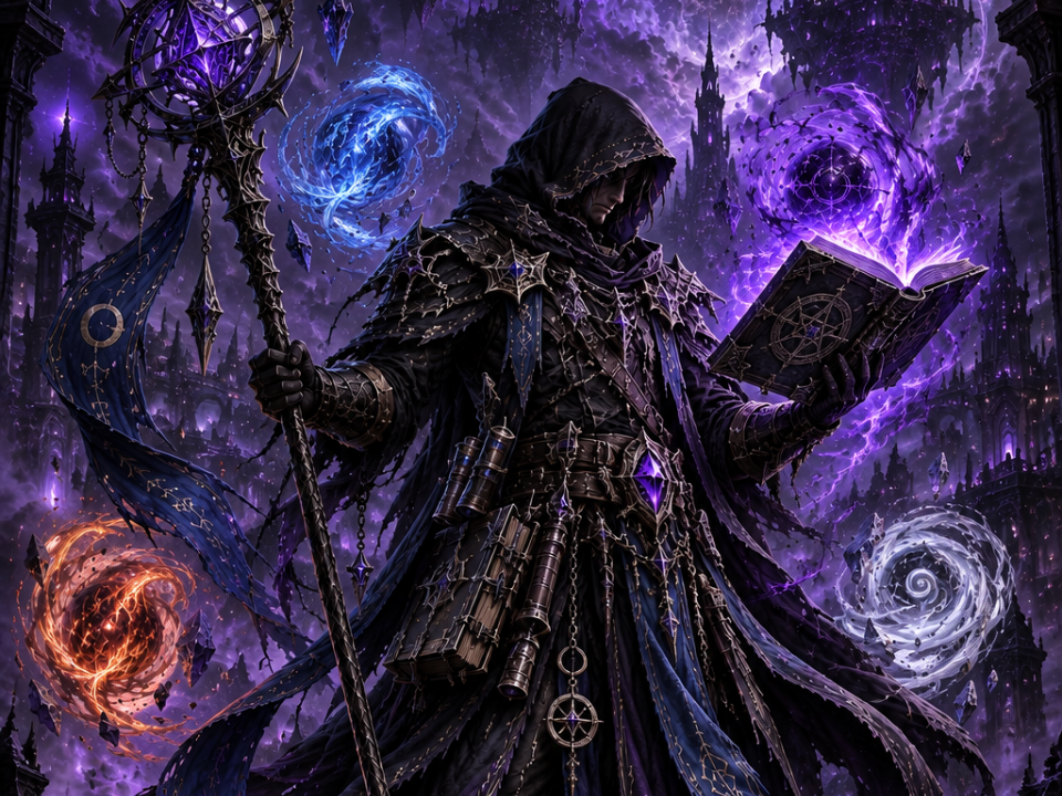 Void Mage dnd 3D model
