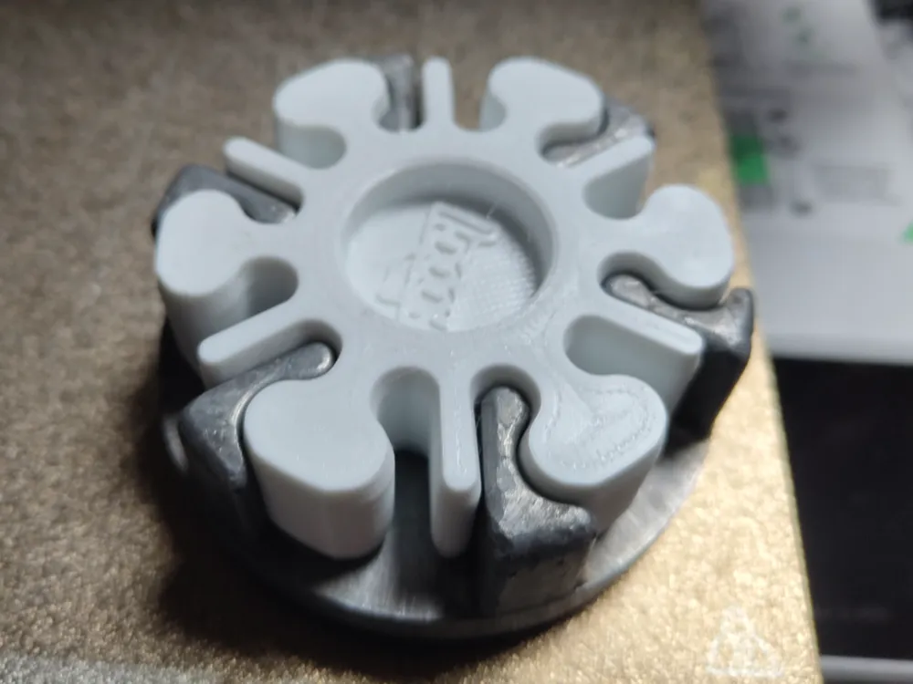 Modelo para impresión 3D: Kawasaki 650sx drive coupler damper. Referencia del modelo original.