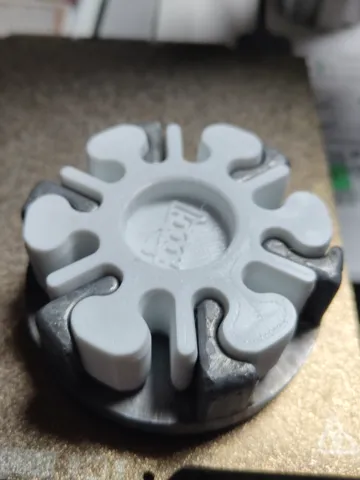 Modelo para impresión 3D: Kawasaki 650sx drive coupler damper — vista de referencia 2