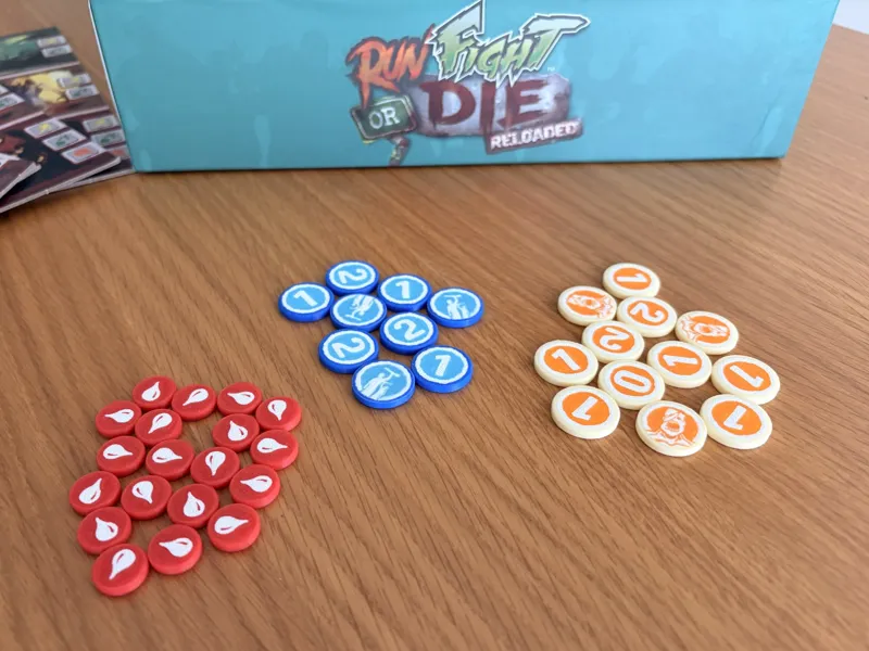 Run Fight or Die: Reloaded Tokens