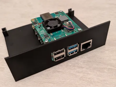 RackMod 1U Raspberry Pi 4 Module