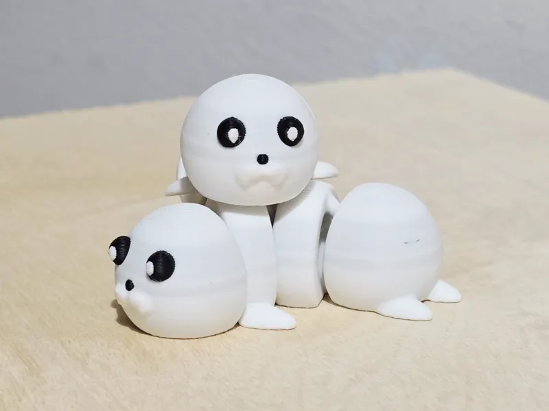 Cute Seal Flexi (plus Key Chain)