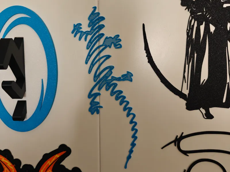 Stylized Gecko Wall/Ceiling Art