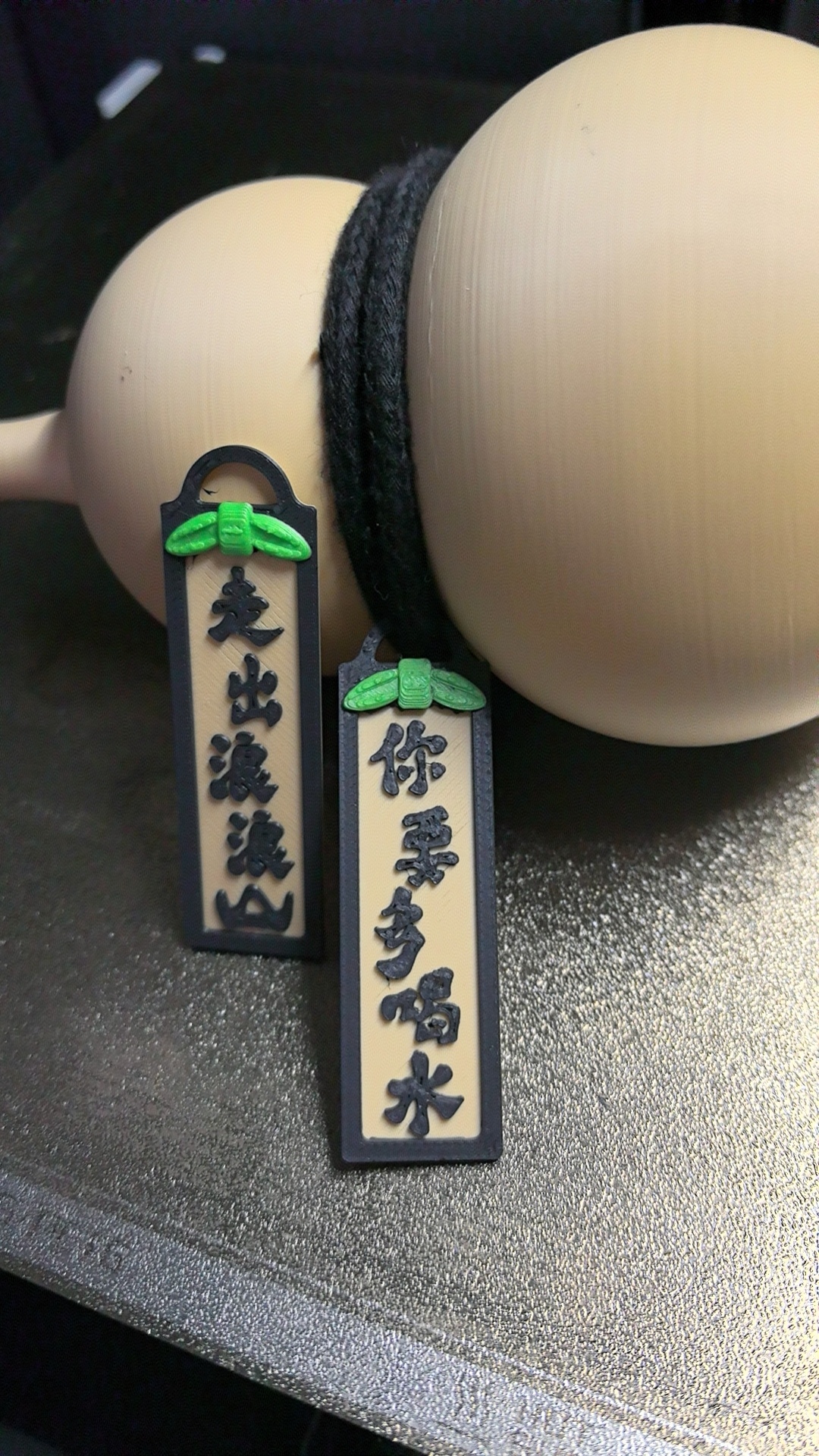 Miniatura 4 do modelo 3D 【Lucas造物】浪浪山小妖怪-盖世英雄套装摆件