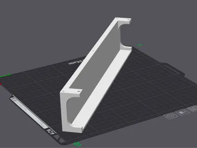 Ceiling Mount for 295mm Rectangular LED Panels