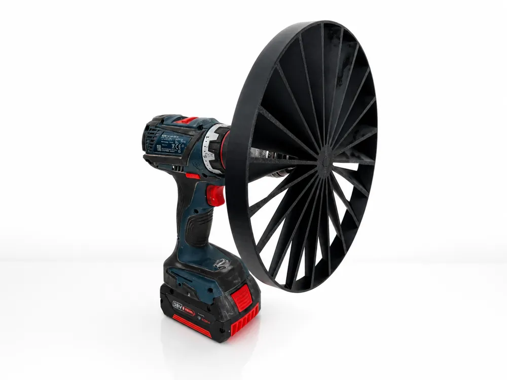 Modelo para impresión 3D: Akkuschrauber Ventilator / 230mm. Referencia del modelo original.