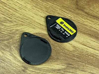 Hidden MicroSD Fob
