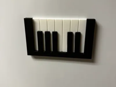 Piano Keys - Magnet Key Hooks