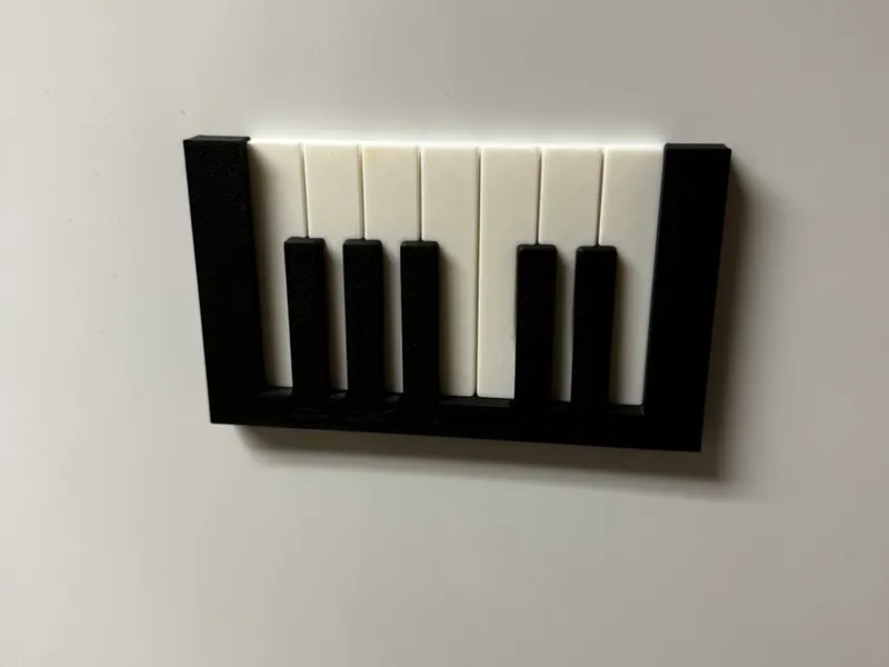 Piano Keys - Magnet Key Hooks