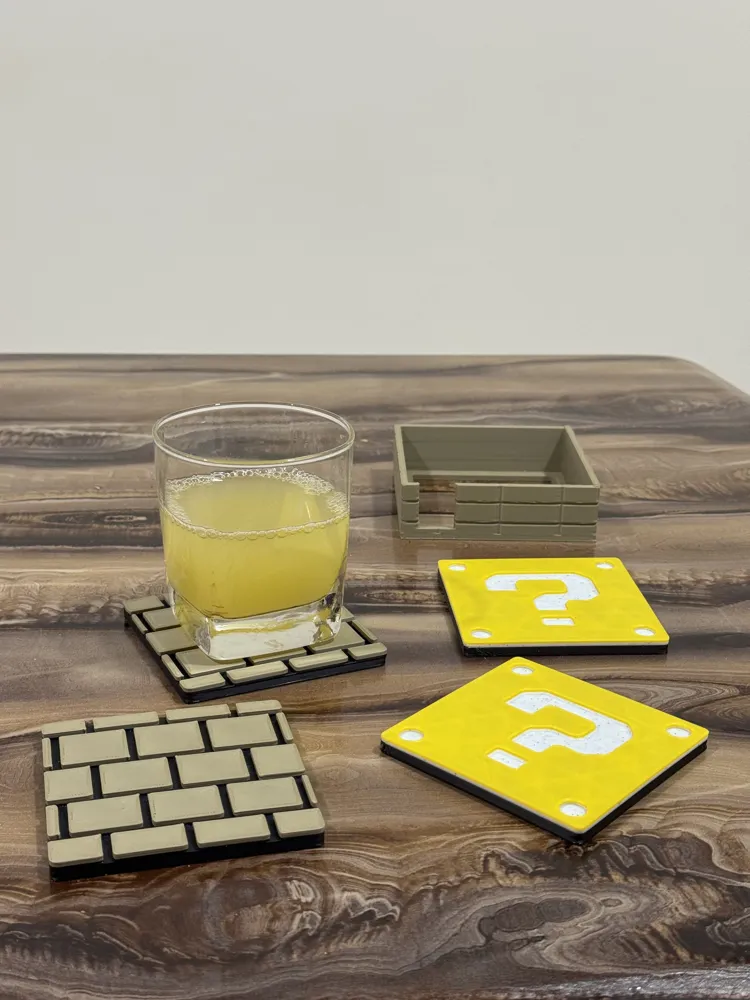 Super Mario Coaster [EASY PRINT] - Free 3D Print Model - MakerWorld